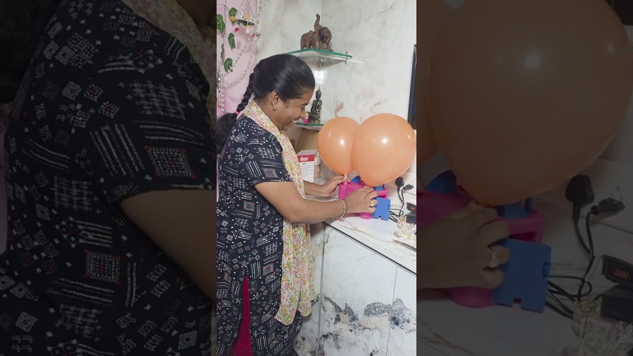 ఎలక్ట్రికల్ బెలూన్ పంప్ మిషన్ చూడ్డానికి ముచ్చటగా చాలా బాగుంది 🎈|| Electric Balloon Pump🎈||