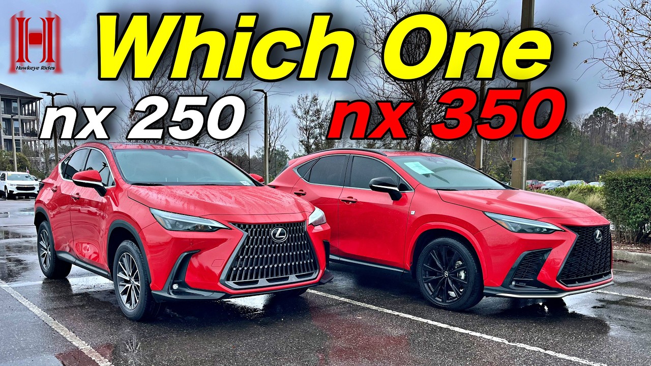 2025 Lexus NX 250 Premium vs NX 350 F SPORT: Which is the Better? | Full Specs & Test Drive