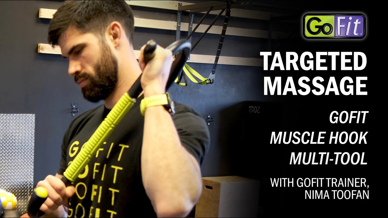 Targeted Massage - GoFit Muscle Hook Multi-Tool