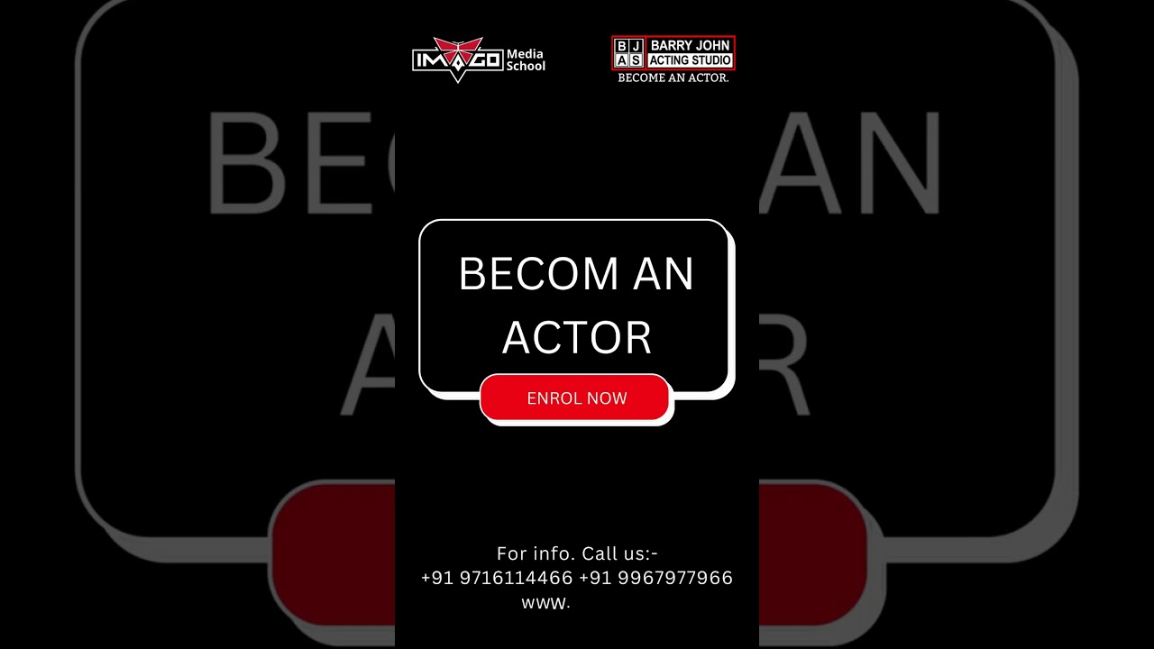 DIPLOMA IN FILM ACTING | CERTIFICATE IN ACTING | YOUNG ACTORS CLUB | 