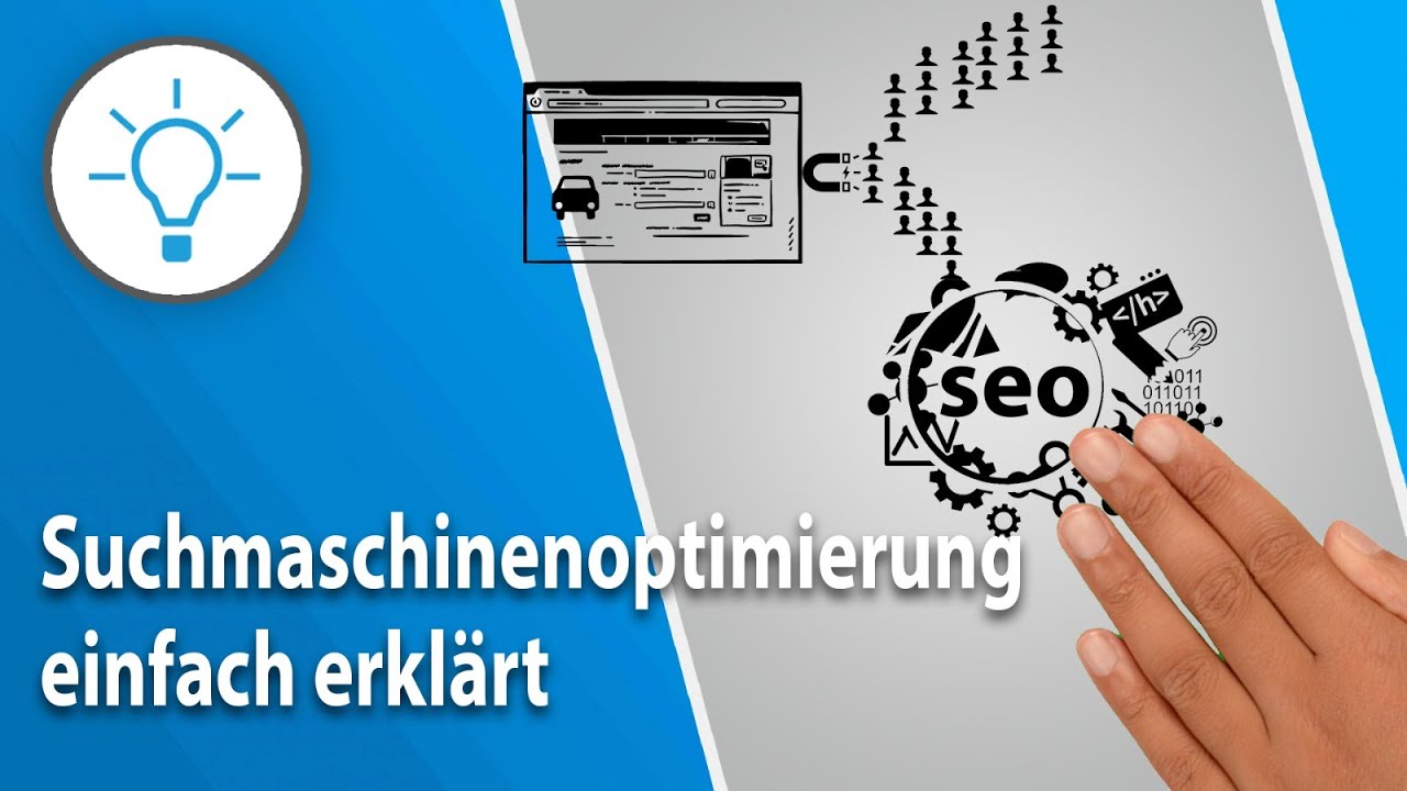 SEO einfach erkl&auml;rt: Suchmaschinenoptimierung f&uuml;r Anf&auml;nger (explain it simple - Erkl&auml;rvideo)