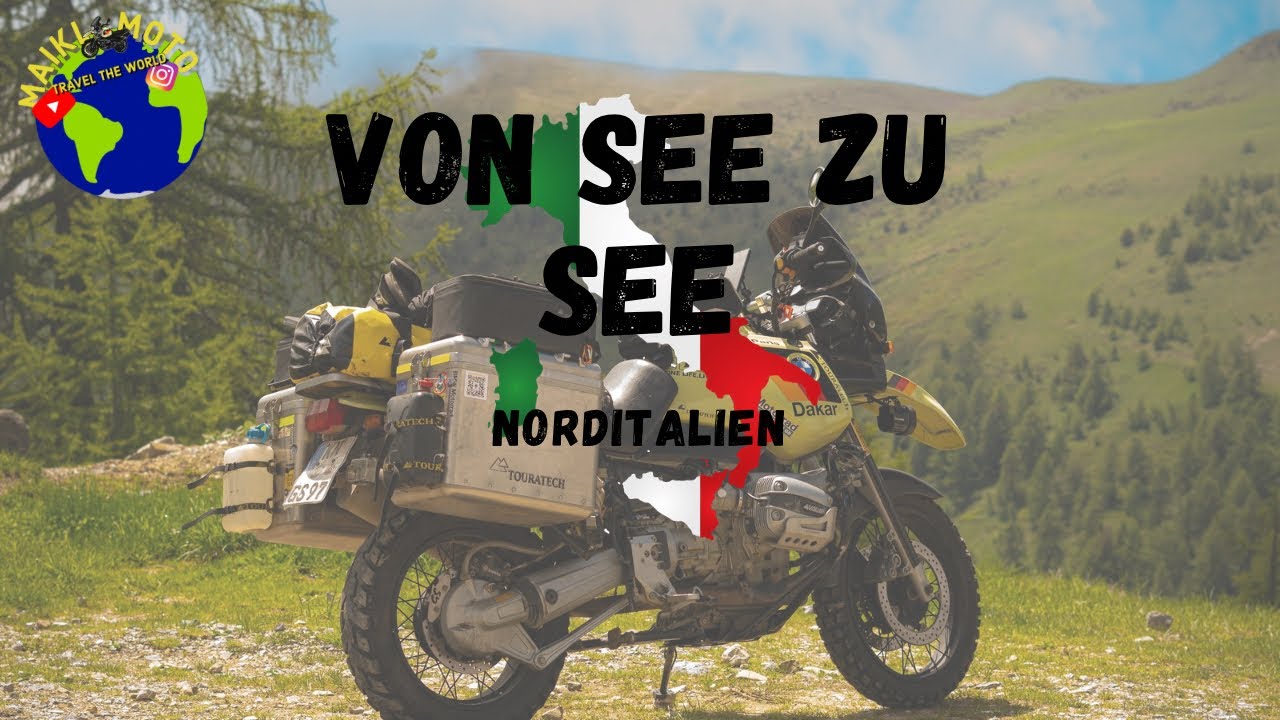 Die versuchte Flucht vor dem Regen 🌧️ Tirol & Norditalien  mit dem Mororrad erleben 🇮🇹🍝