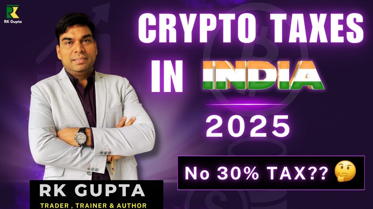 Cypto Taxes In India 2025 l #cryptotrading #rkgupta #optionstrading