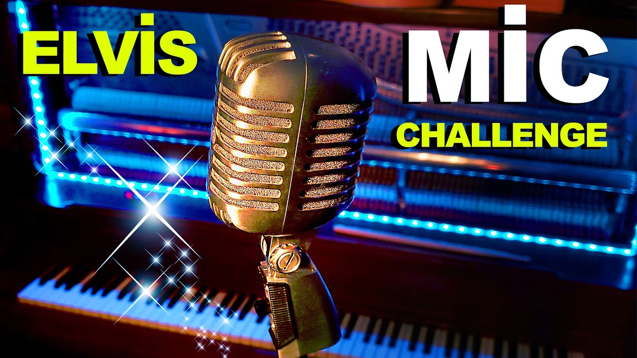 The Elvis Mic Challenge | Recording everything through the Shure 55SH Series II 🎙️ ► Music Studio