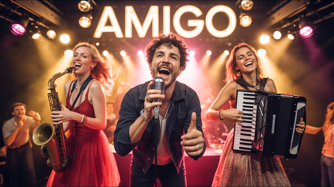 Muzyka Amigo | TOP Wersja Koncertowa 2025 🎷💃 | Piosenka Disco Polo Melodies Golden