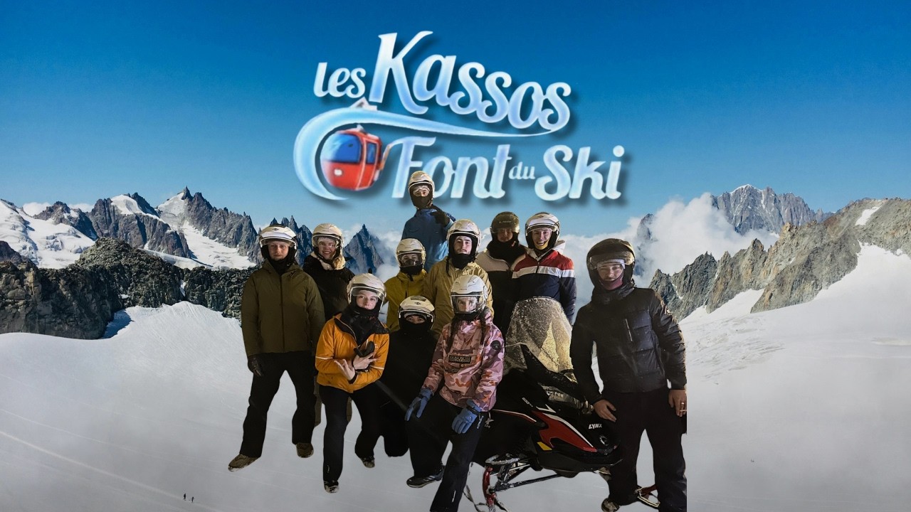 Les Kassos font du ski