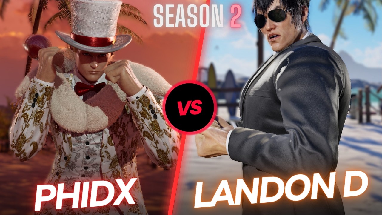 Tekken 8 | Landon D (Law) VS PhiDX (Steve) Player Match