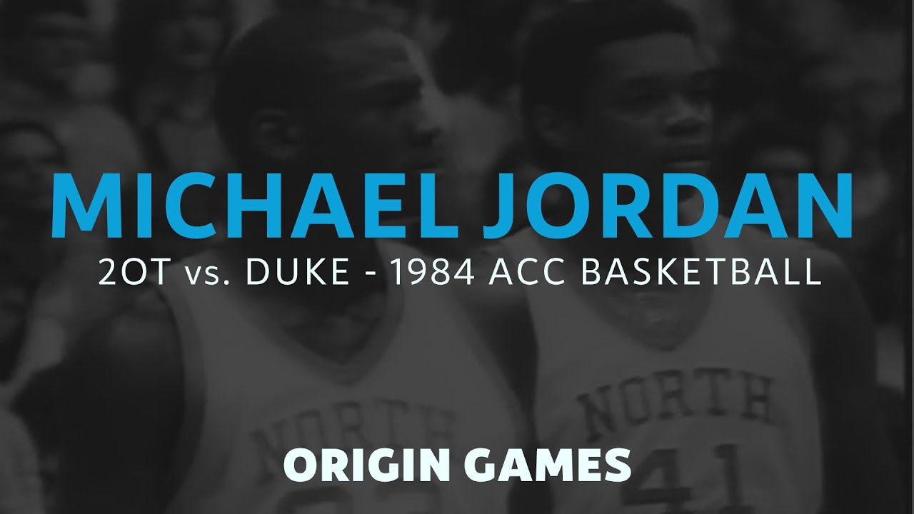 Michael Jordan's Last Game in Chapel Hill | 1984 - Duke vs. UNC 2OT