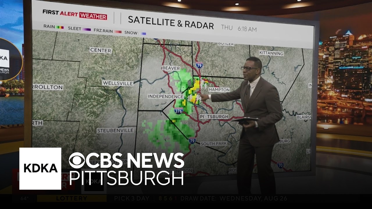 KDKA-TV Morning Forecast (6/27)