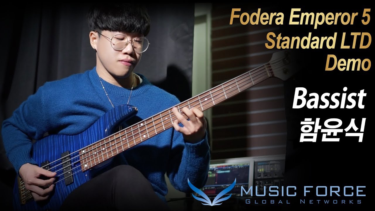 [MusicForce] Fodera Emperor 5 Standard Limited Bass Demo - &lsquo;Da Ham&rsquo; by Bassist &lsquo;함윤식&rsquo; (Yunsik Ham)