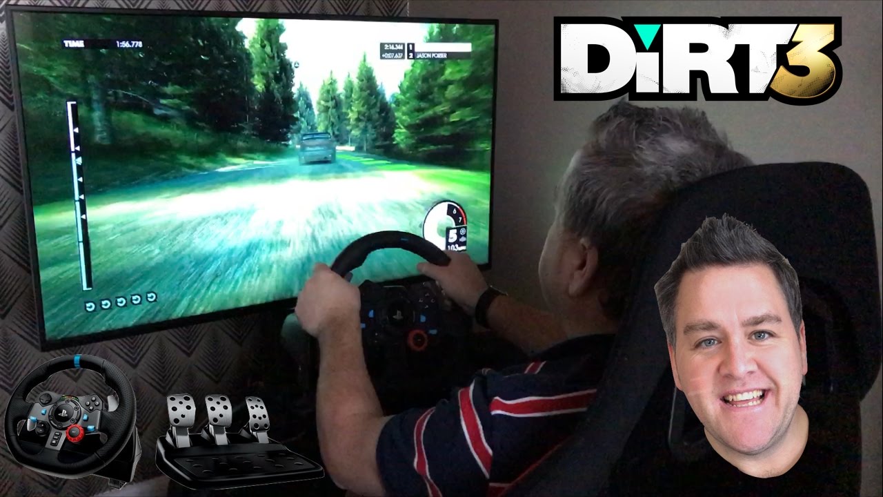 Dirt 3 - PS3 - Logitech G29 Racing Wheel & Pedals - 1080p - Arcade Racer