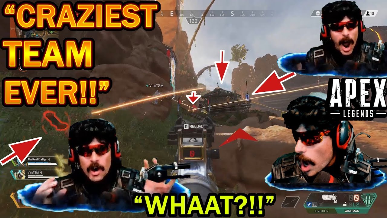 DrDisrespect's HARDEST APEX VICTORY VS PROS! - $20,000 ON The Line! - Code Red Tourney!