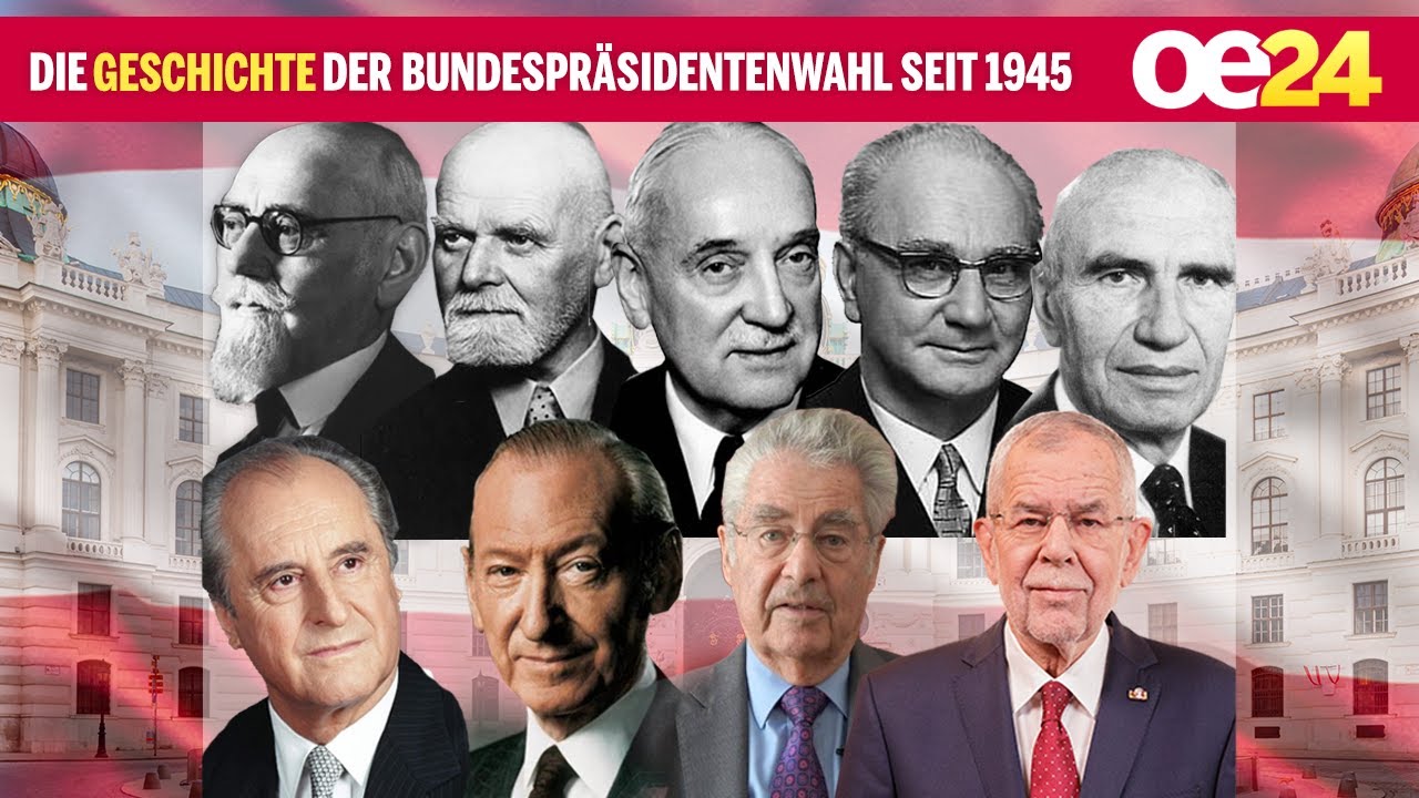 Die Geschichte der Bundespräsidentenwahl seit 1945