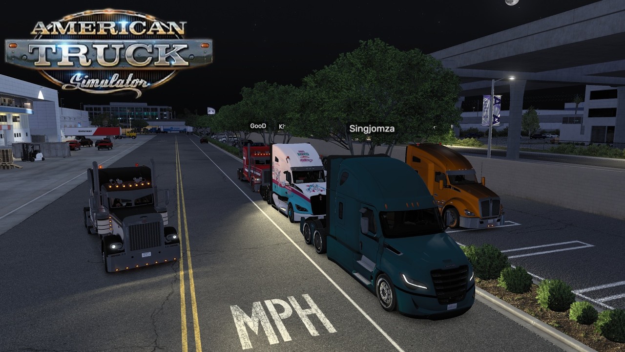 American Truck Simulator ไทย มาขับรถหัวลากในอเมริกากัน มาขับรถกัน #ats #live