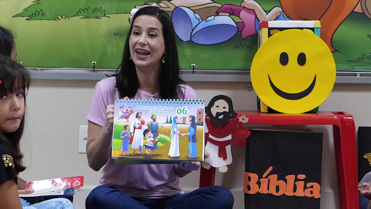 CÉLULA KIDS ONLINE- LIÇÃO 6 - A PRESENÇA DE JESUS FAZ DIFERENÇA