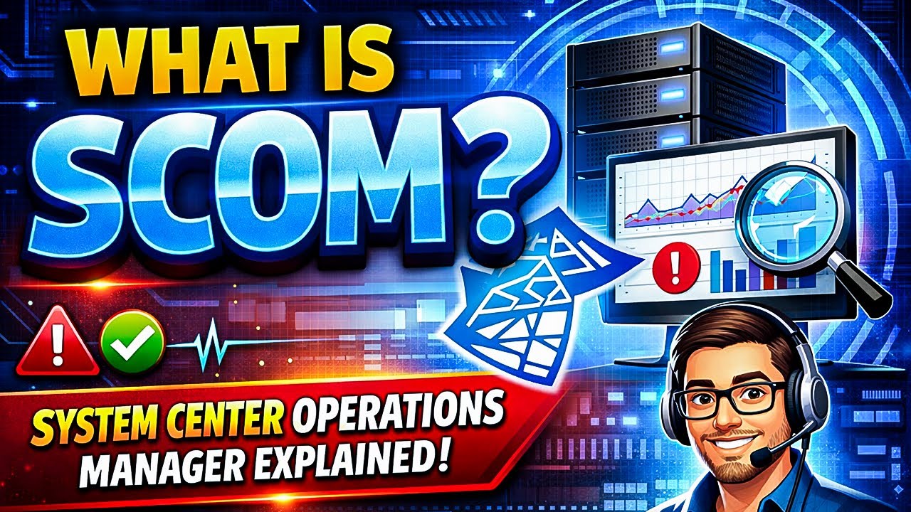 What is SCOM? | System Center Operations Manager Explained for Beginners | IT Monitoring