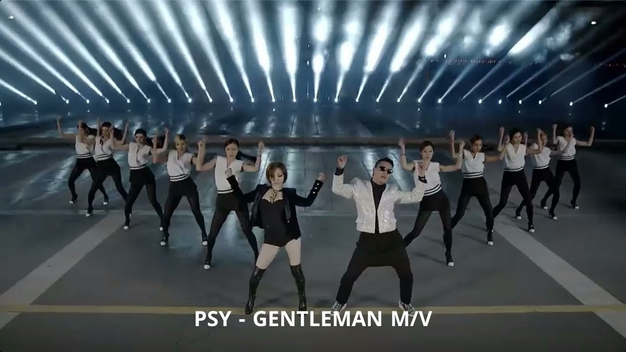 PSY - GENTLEMAN M/V (0.5x Speed)(Slow Music 4 Fun)