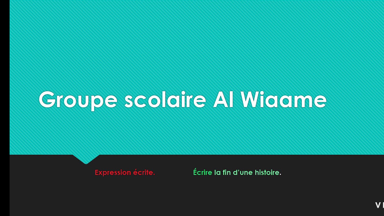 Écrire la fin d'une histoire