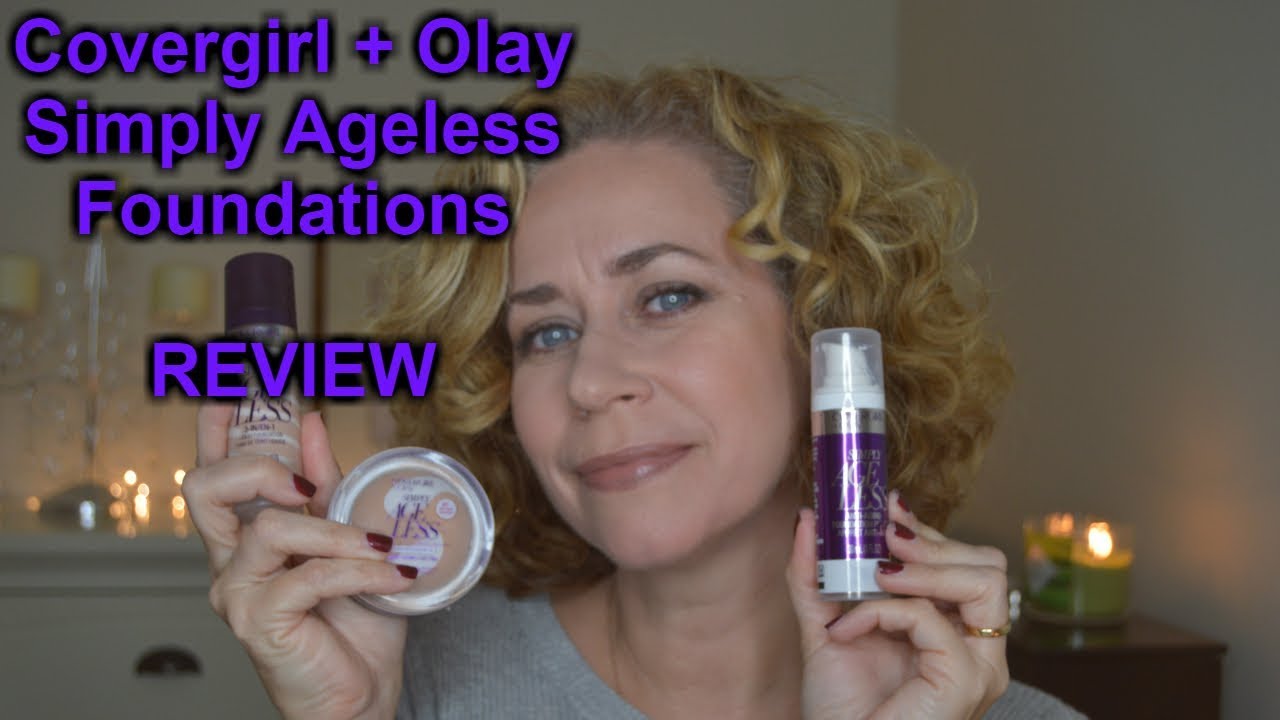 REVIEW - Covergirl + Olay Simply Ageless Foundation