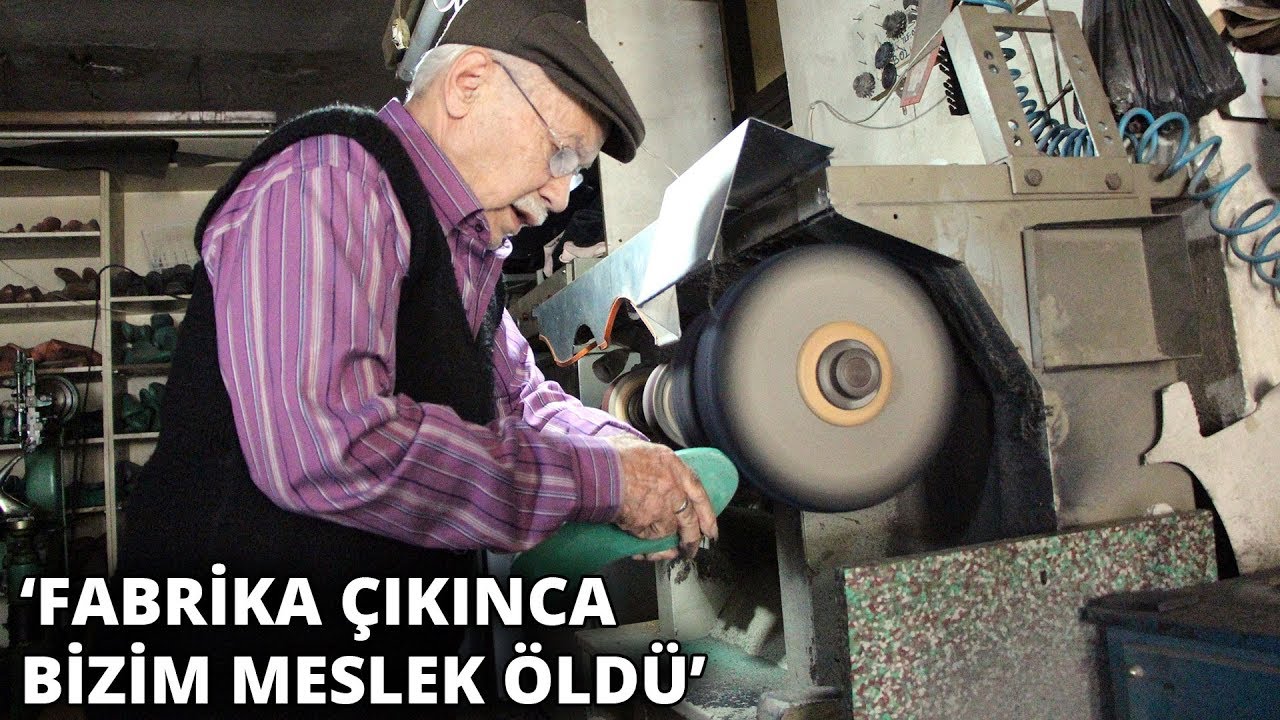 66 yıldır ayakkabıcılık yapıyor! ‘Fabrika çıkınca bizim meslek öldü’