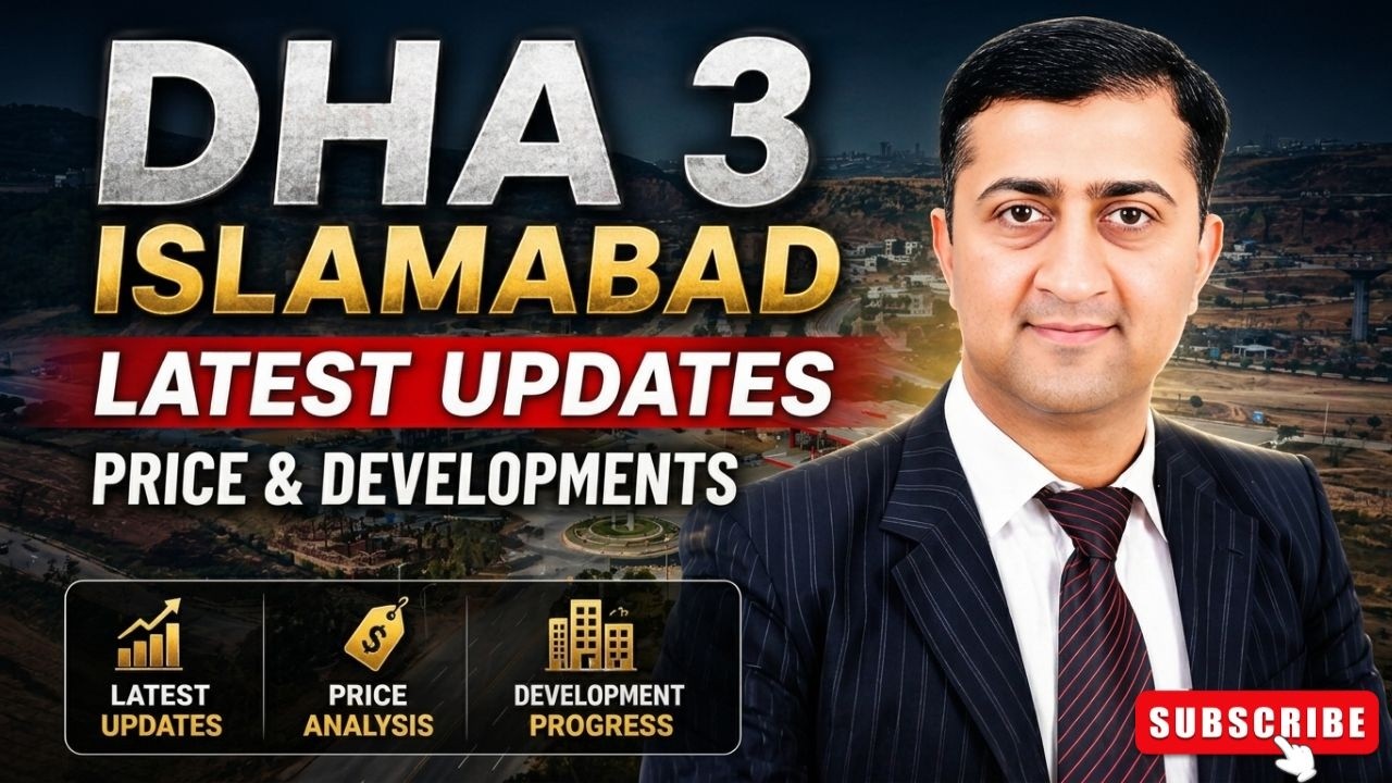 DHA Phase 3 Islamabad Development Status & Rate Analysis Today