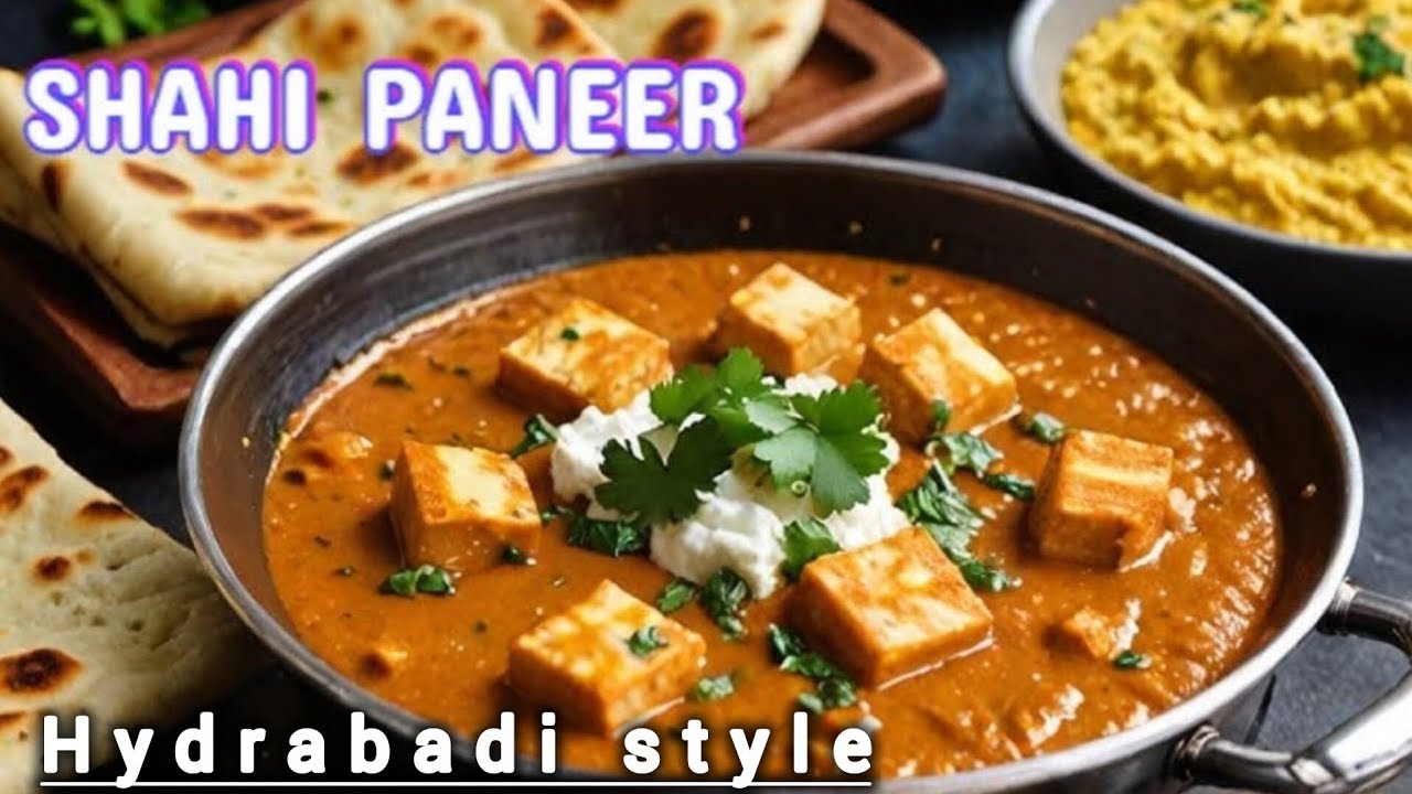 Shahi Paneer in Hydrabadi style...............