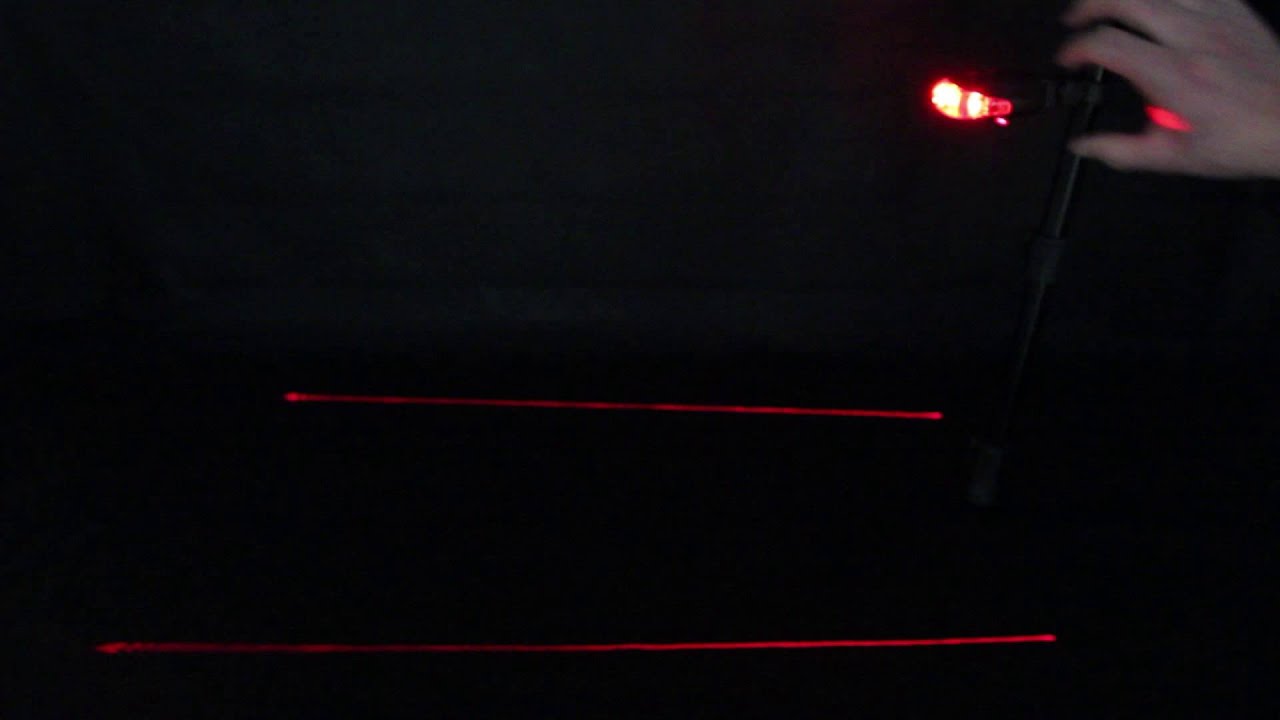 7dayshop Rear 5 LED Bike Light with Laser Lane Safety Function