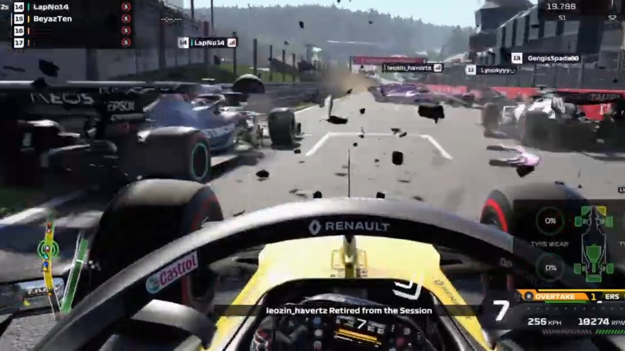 Lightning Mcqueen Vibes in F1 2020