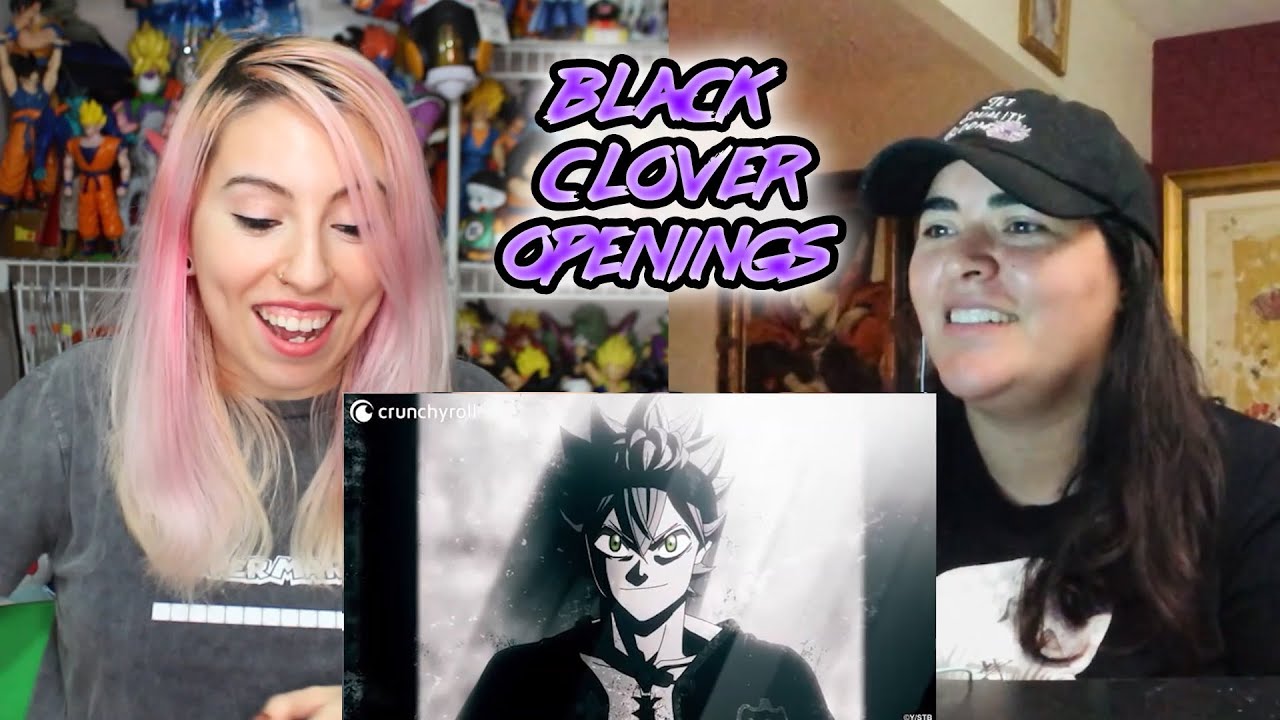 Black Clover Openings 1-13 - BLIND REACTION!!!