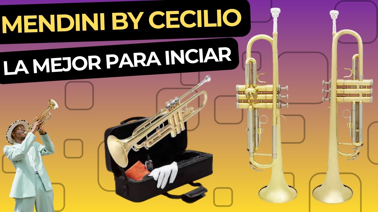 MIRA esta Trompeta Mendini. ES LA IDEAL PARA INICIAR.