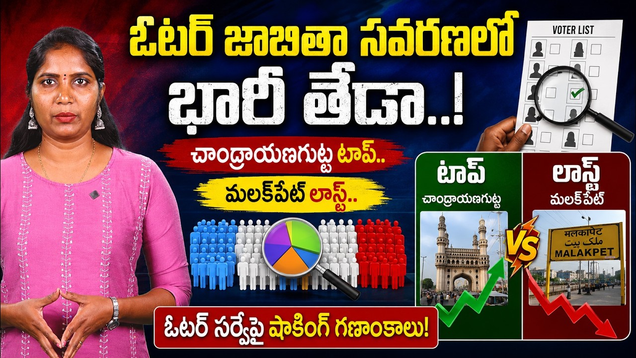 Hyderabad Voter List Update 2026 | Digitalization Progress Assembly Wise | TS3 News