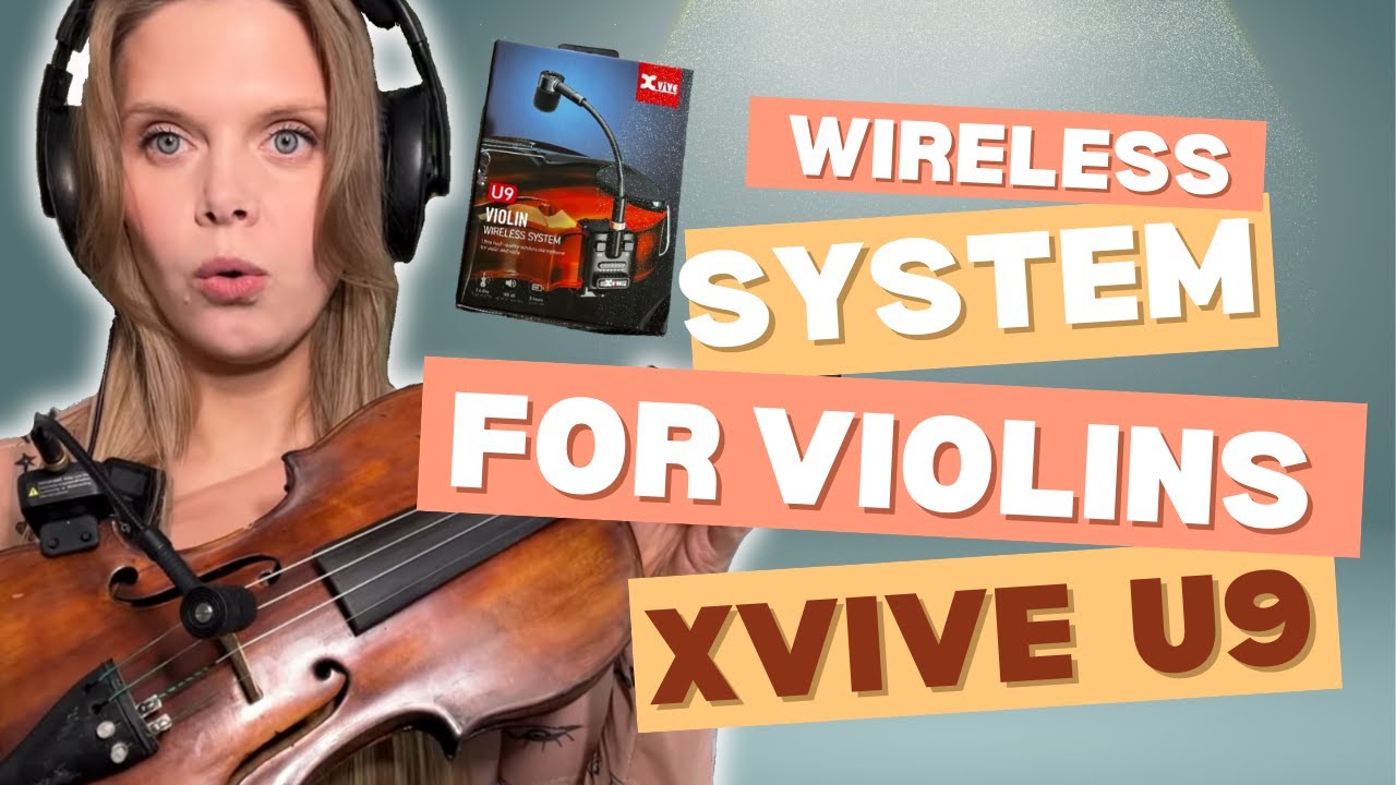 XVive U9 - a new WIRELESS system for VIOLINS