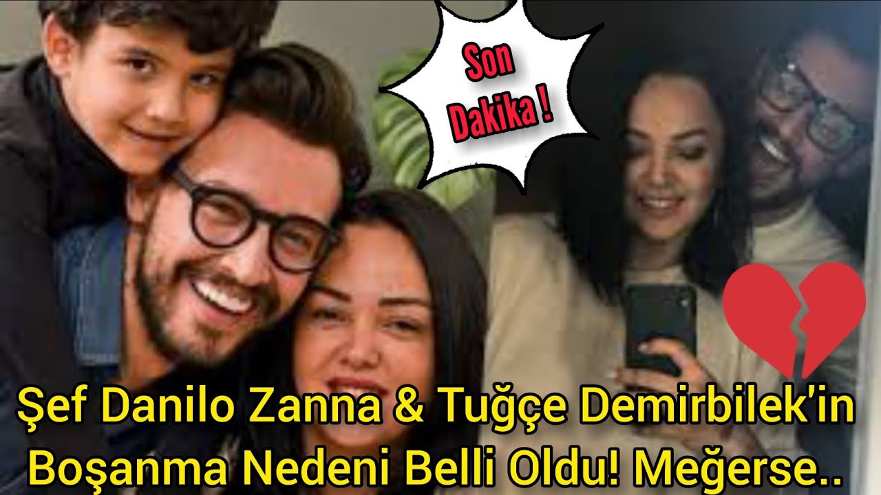 Şef Danilo Zanna ve Tuğ&ccedil;e Demirbilek'in Boşanma Nedeni Belli Oldu! MasterChef