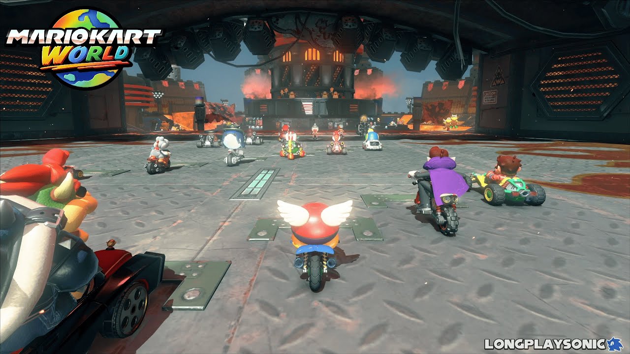 Mario Kart World - Online Gameplay 60 Minutes (No Commentary)