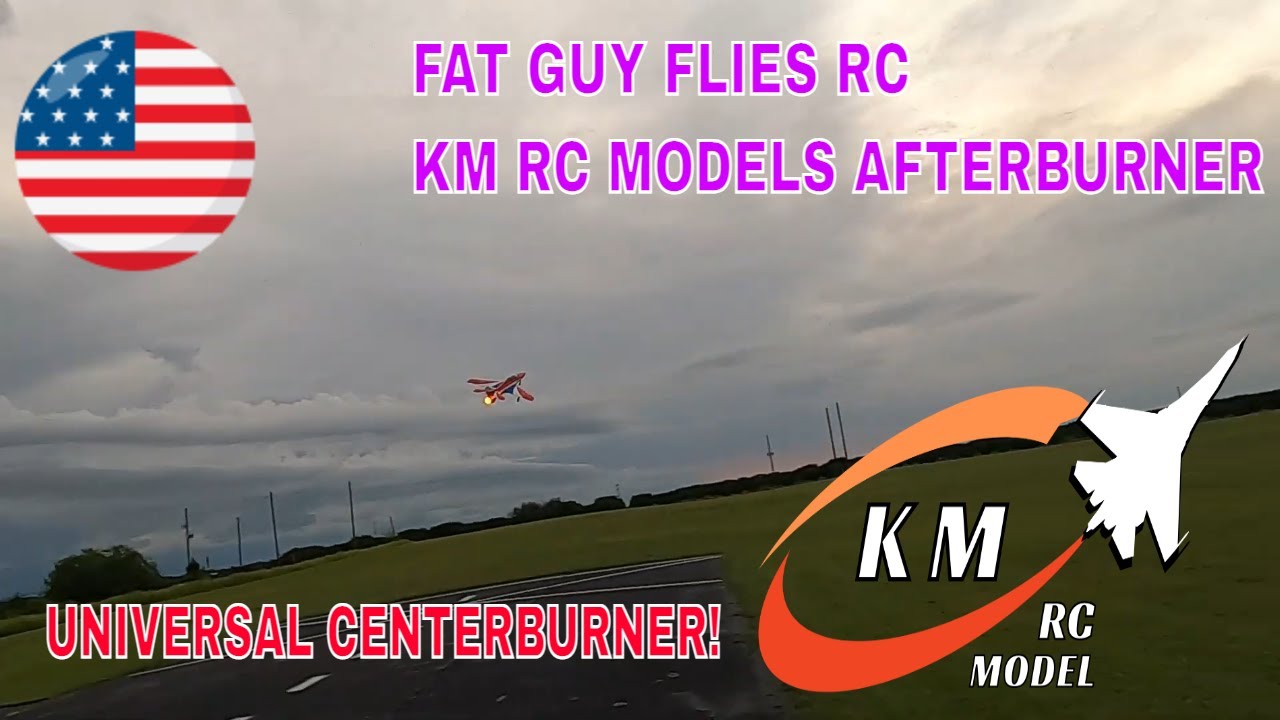 KM RC Models  Afterburner in the X-Fly Sirius by Fat Guy Flies RC