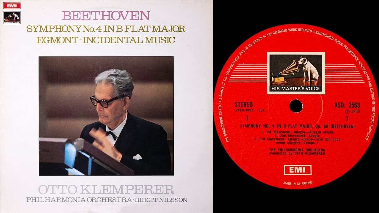 Beethoven - Symphony No.4 (Klemperer) (vinyl: Miyajima Shilabe, Graham Slee, CTC Classic 301)