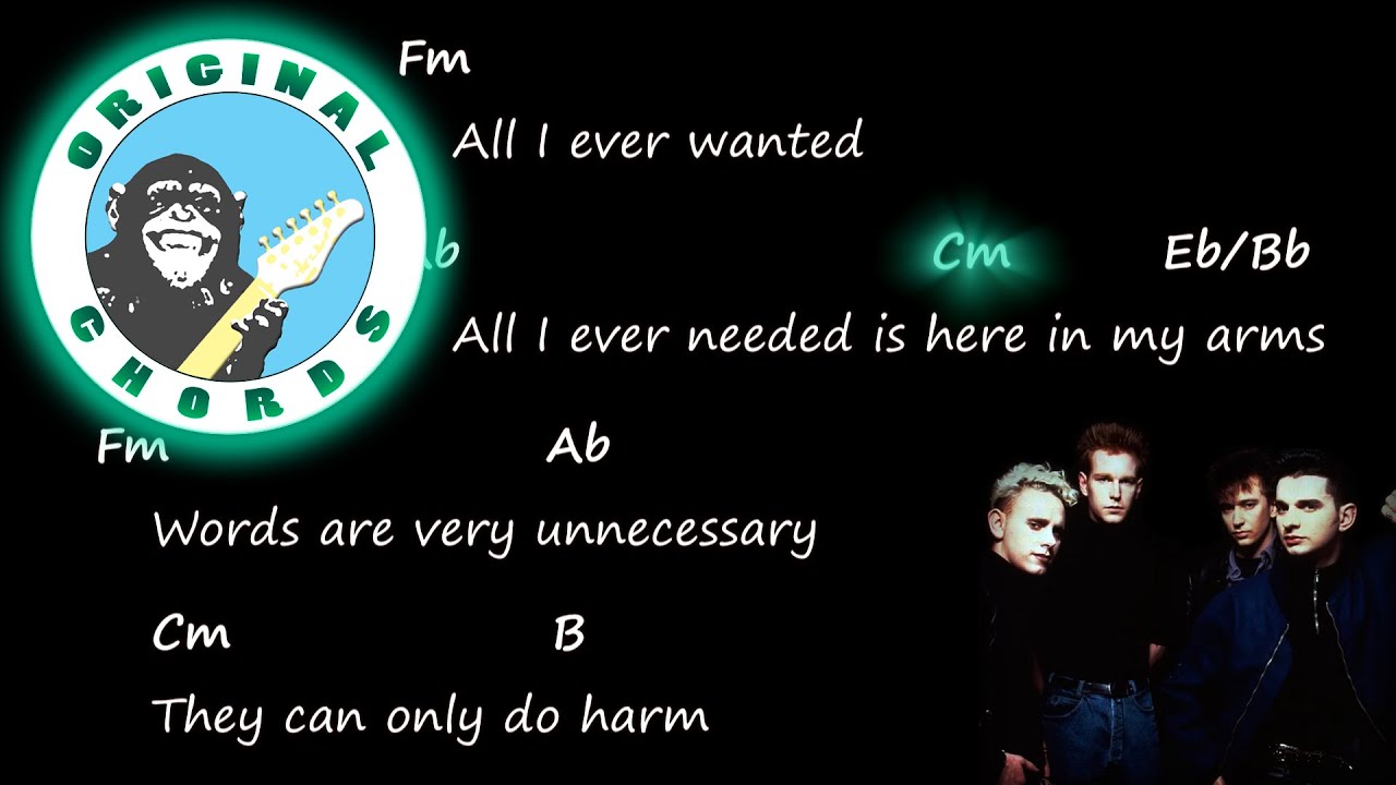 Depeche Mode - Enjoy the Silence - Chords & Lyrics