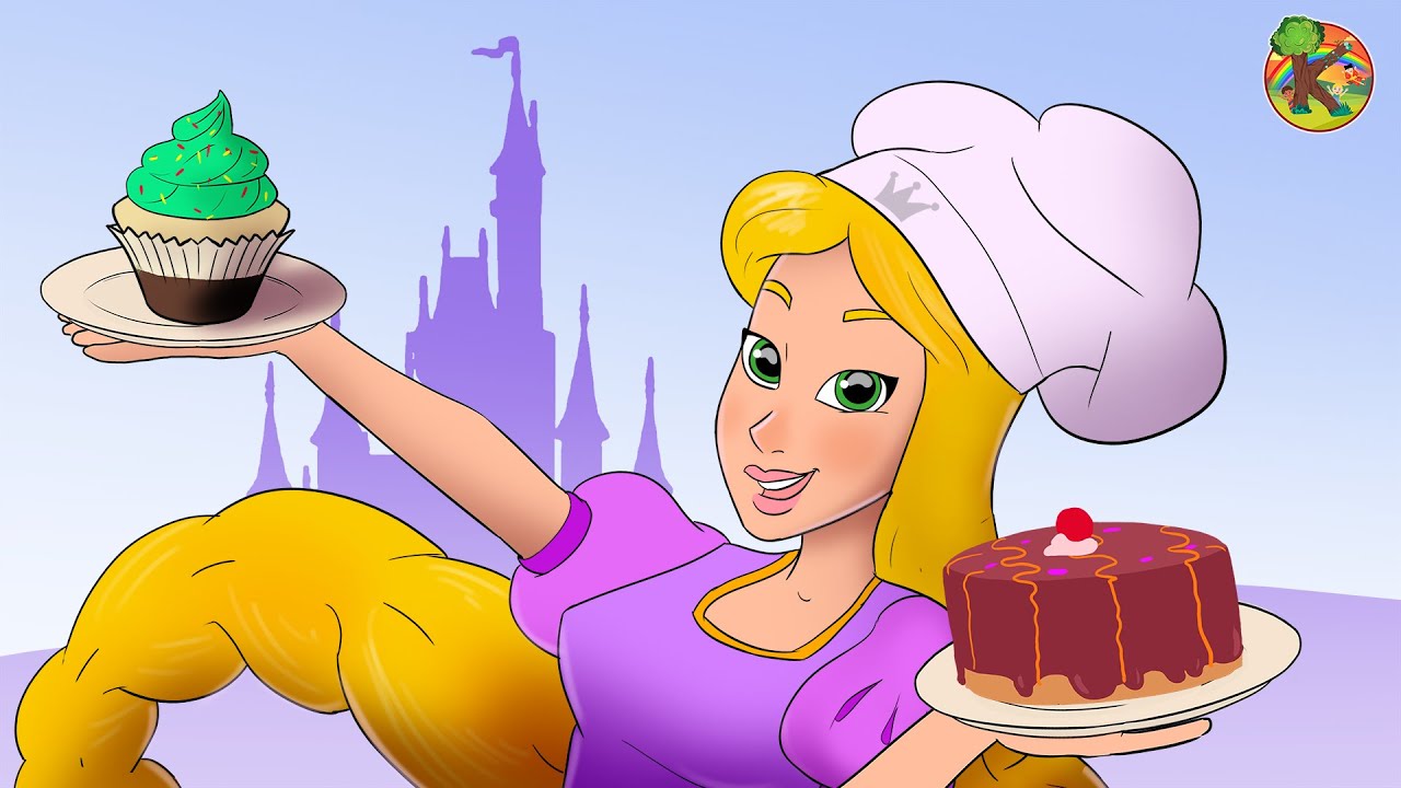 Prinzessin Rapunzel die Konditorin | KONDOSAN Deutsch - Märchen für Kinder | Folge 3