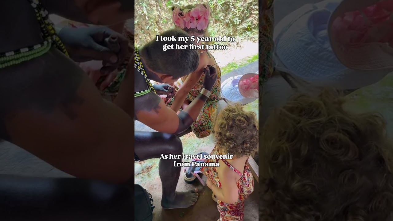 Would you let your kid do this? Visiting the Ember&aacute; people of Panama is something every family