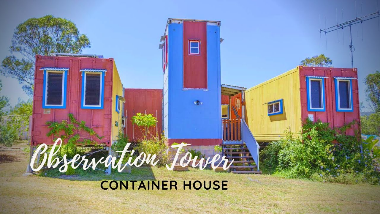 Container House + Observation Tower from Reefer Containers