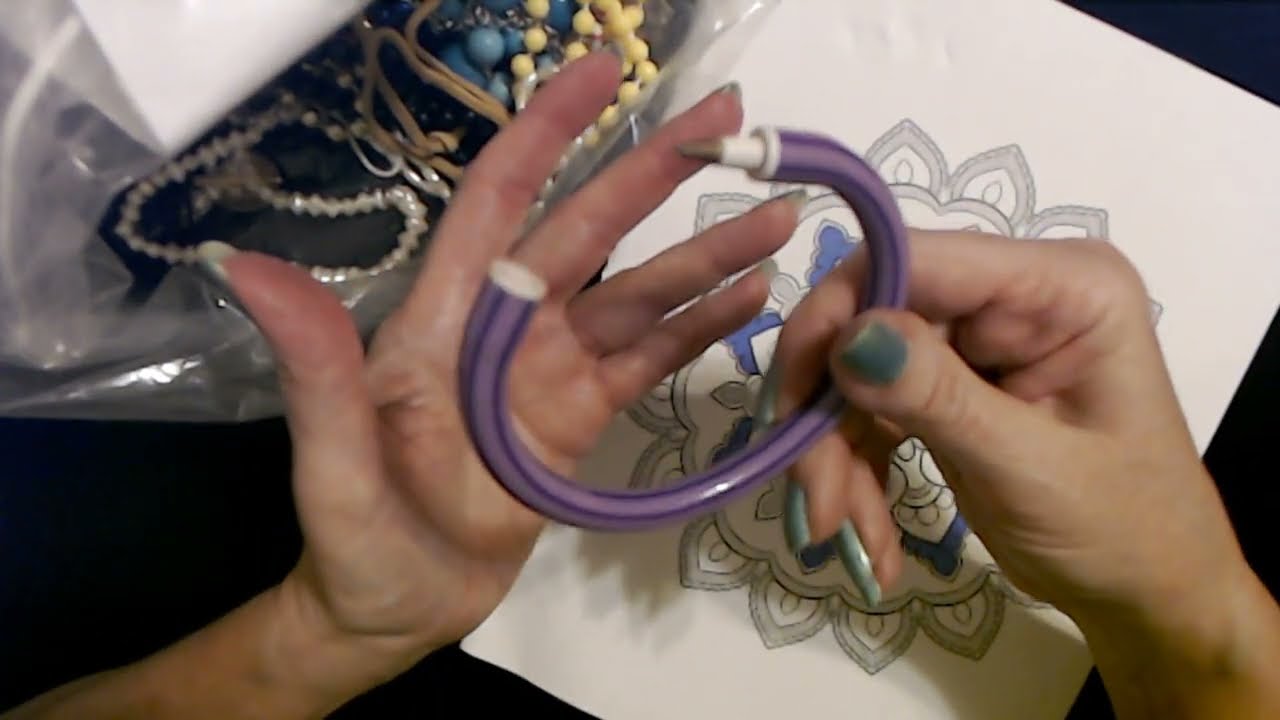 ASMR | Goodwill Jewelry Bag Show & Tell 4-2-2021 (Whisper)