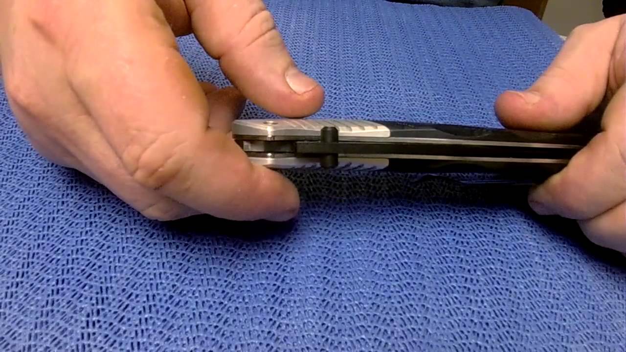 Центровка клинка Benchmade и не только