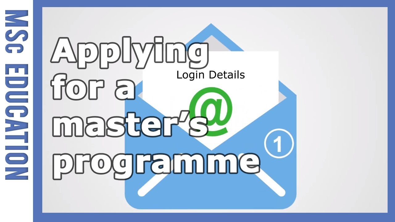 How to apply for a master’s programme | WURtube