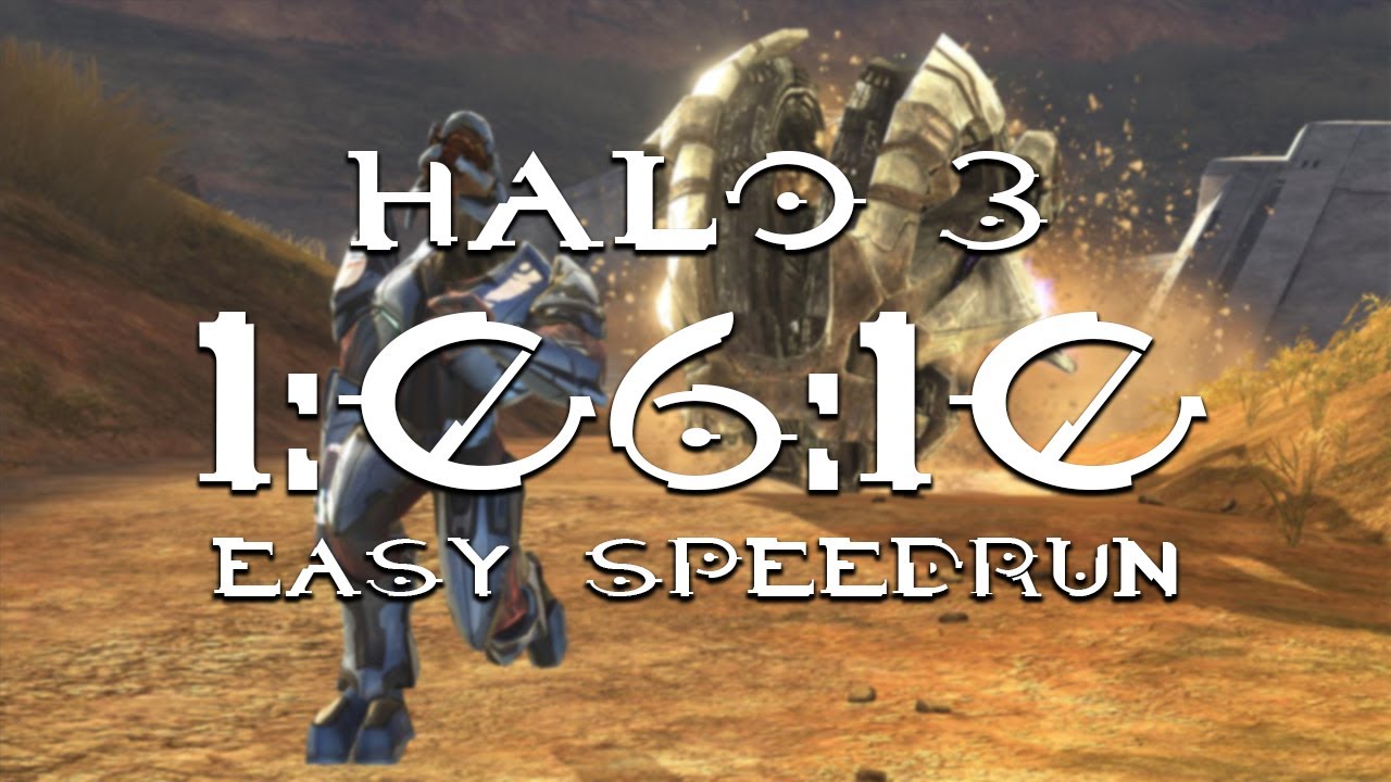 HALO 3 Speedrun - Easy (1:06:10) MCC PC
