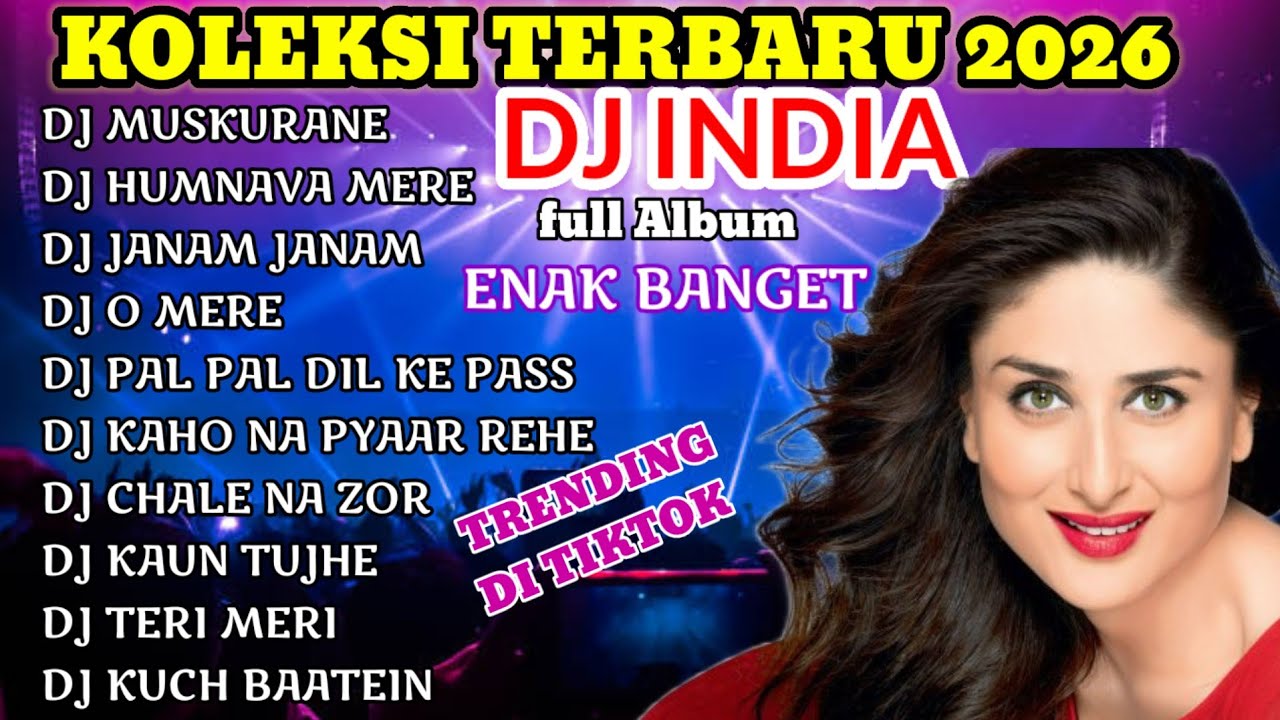 DJ INDIA REMIX O MERE SANAM ENAK BANGET‼️LAGU INDIA PILIHAN TERBAIK TERENAK ‼️#viralvideo #trending
