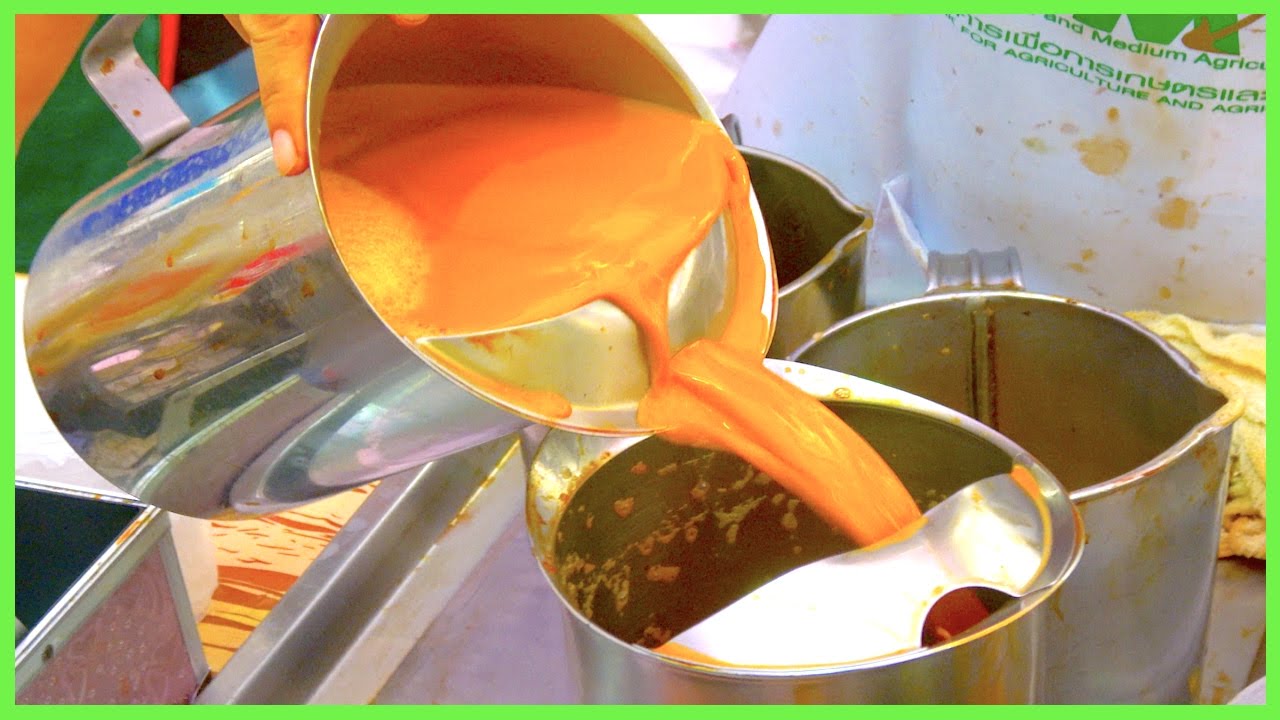 Malaysian Street Food - Teh Tarik in Street Food and Drink event Show