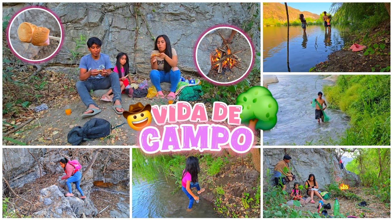 ASI ES la VIDA en el RANCHO 🤠 VAMOS al RIO 🎣|| Nos Ponchamos 🏍 Dia en Familia ♥️