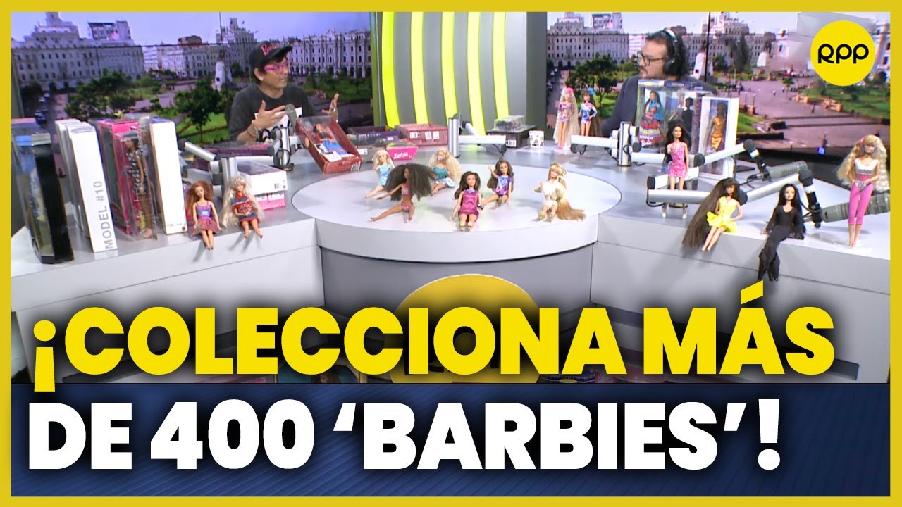 Coleccionista de Barbie tiene más de 400 muñecas