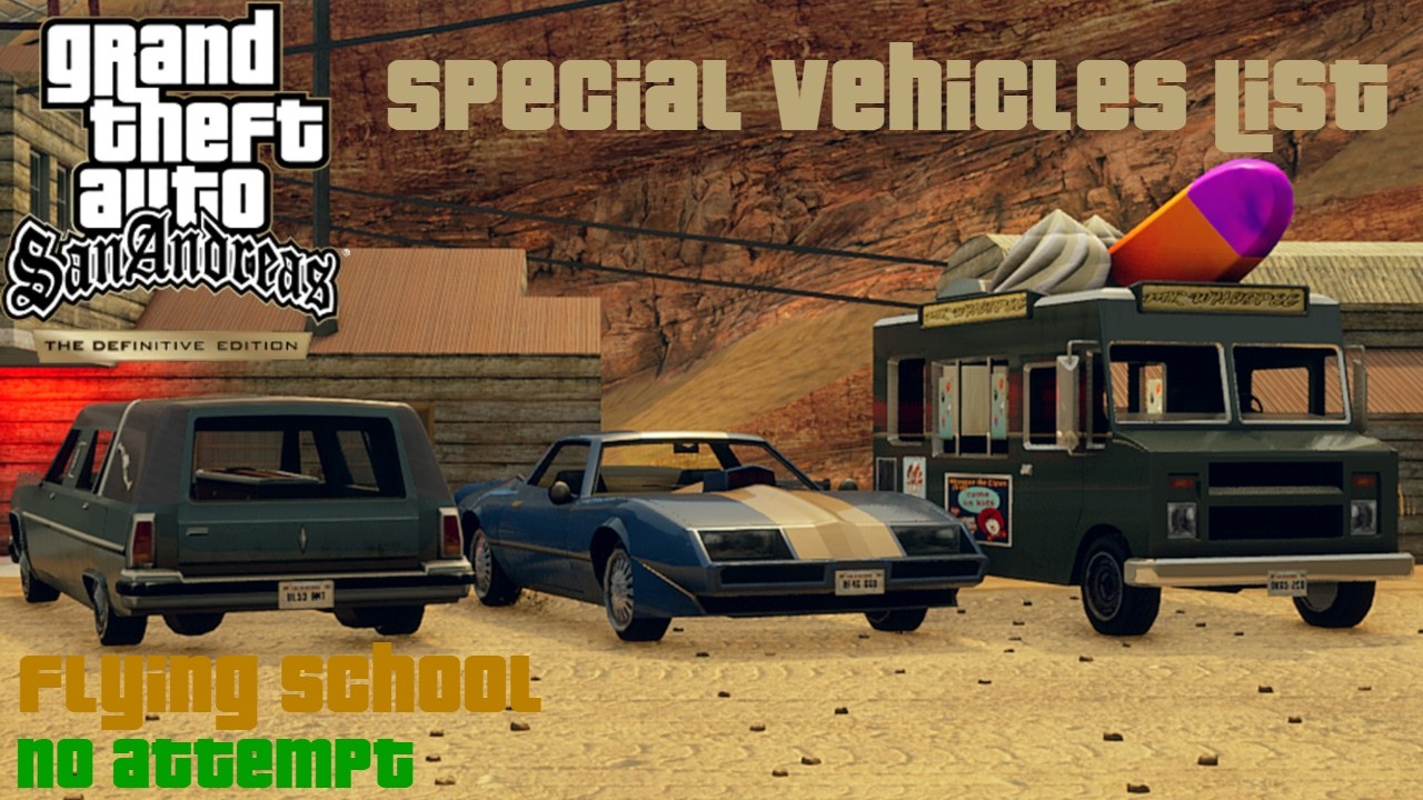 GTA SA DE Special Vehicles - EC/EC2/EM Transfer