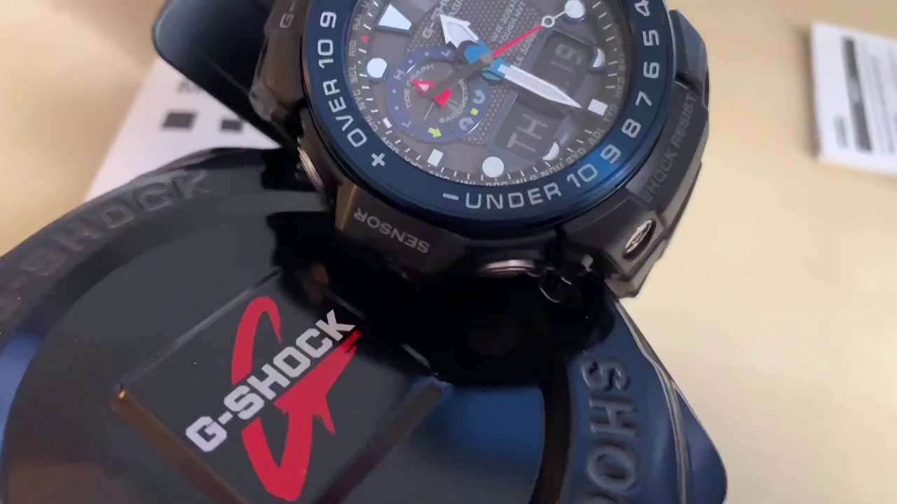 Casio G-Shock Gulfmaster GWN1000B-1B